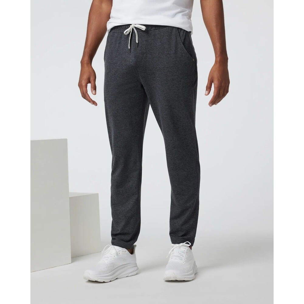 Vuori Ponto Performance Pant XXL Charcoal Gray Casual Gym Workout Travel Stretch